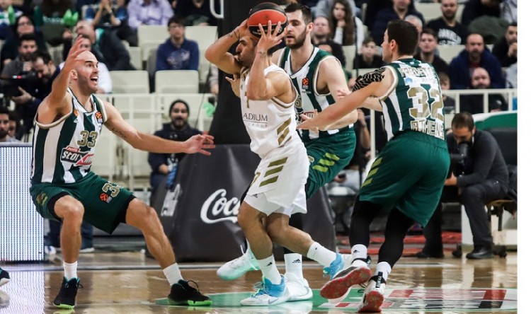 Euroleague: Παναθηναϊκός-Ρεάλ 75-87