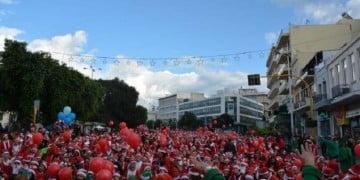 9ο Santa Run Chania: Πλημμύρισε η πόλη με Άγιους Βασίληδες (βίντεο)