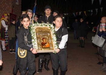 Αντίγραφο της εικόνας της Παναγίας Σουμελά ενθρονίστηκε στο  Ντίσελντορφ