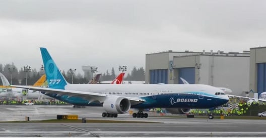 Παρθενική πτήση για το 777Χ της Boeing, τον «γίγαντα των αιθέρων» (βίντεο)