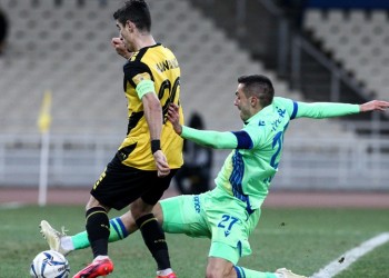 ΑΕΚ-Αστέρας Τρίπολης 2-0 (γκολ)