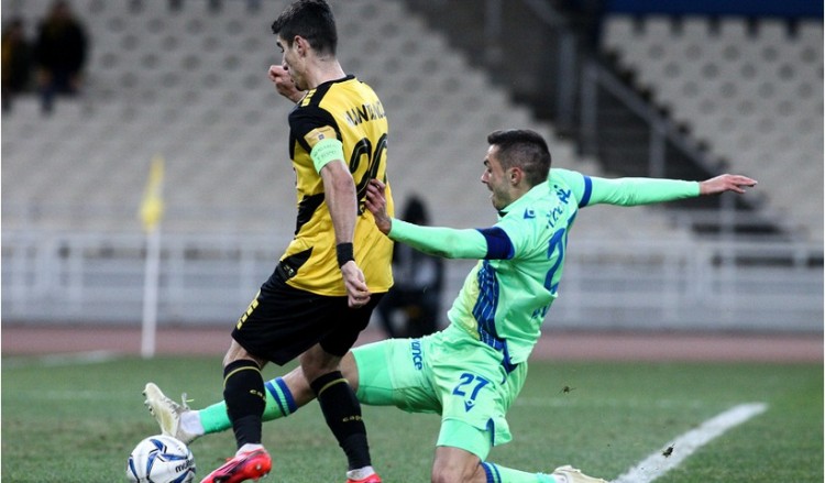 ΑΕΚ-Αστέρας Τρίπολης 2-0 (γκολ)