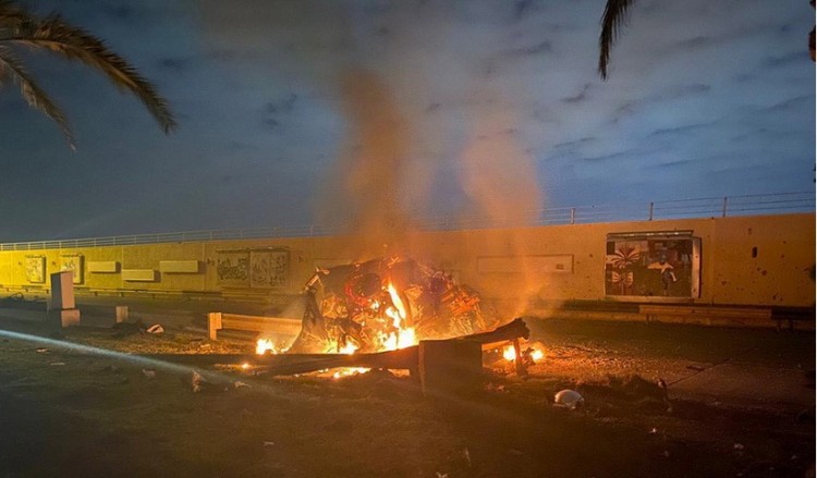 Ρουκέτες έπληξαν αμερικανική βάση στη Βαγδάτη