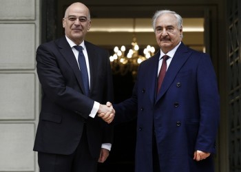 Συνάντηση Δένδια-Χαφτάρ: Έτοιμοι να βοηθήσουμε τη Λιβύη, ακόμα και με στρατό