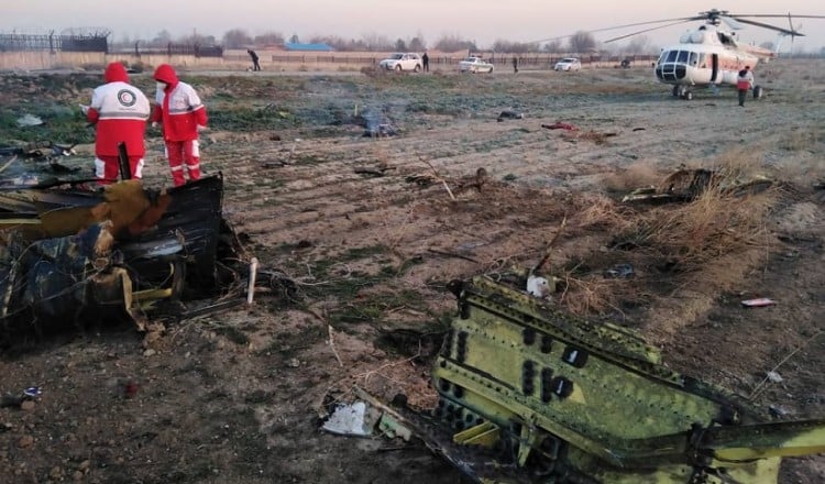 Ιράν: Ουκρανικό Boeing 737 συνετρίβη στην Τεχεράνη (φωτο)