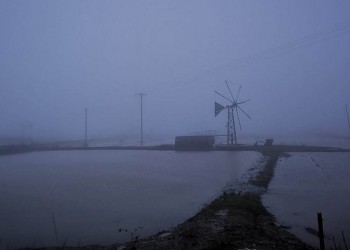 Κρήτη: Πλημμυρισμένος ο κάμπος στο Οροπέδιο Λασιθίου