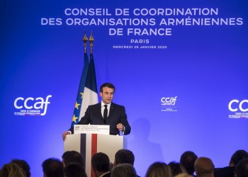 Μακρόν: Εξετάζουμε πώς θα κάνουμε νόμο για την άρνηση της Γενοκτονίας των Αρμενίων