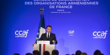 Μακρόν: Εξετάζουμε πώς θα κάνουμε νόμο για την άρνηση της Γενοκτονίας των Αρμενίων