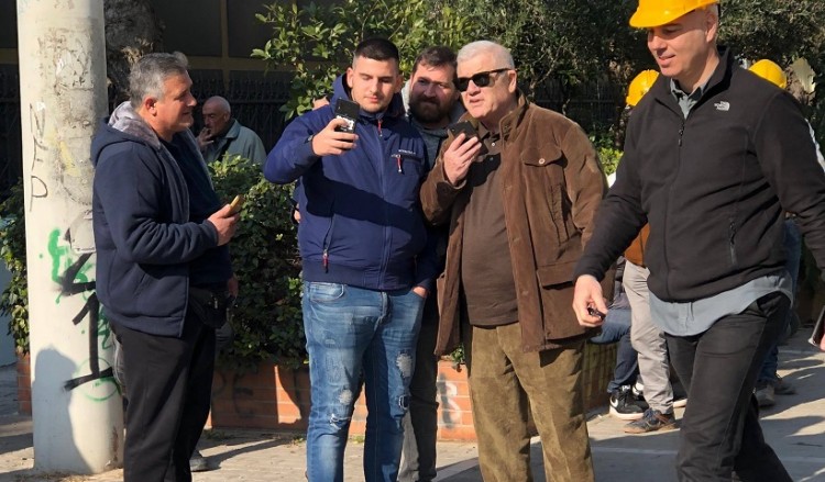 ΑΕΚ: Επιθεώρησε την «Αγια-Σοφιά» ο Μελισσανίδης (φωτο)