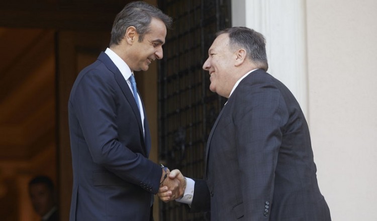 Επιστολή Πομπέο στον Μητσοτάκη: Οι ΗΠΑ στηρίζουν την ασφάλεια της Ελλάδας