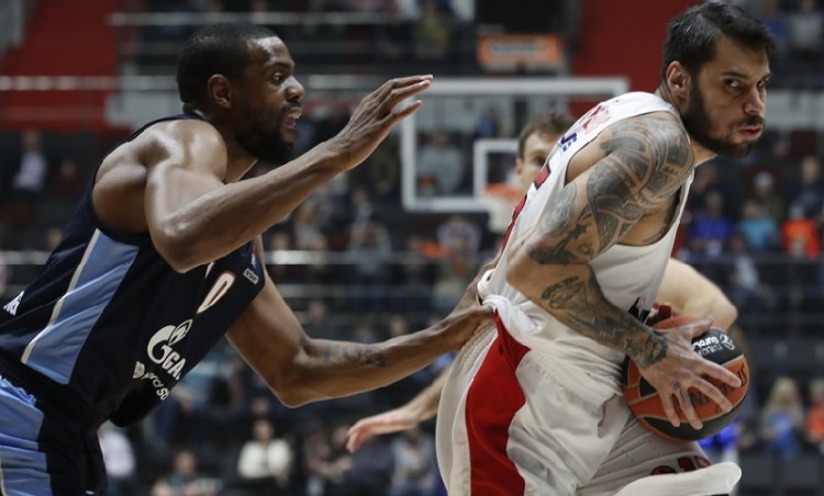 Euroleague: Ζενίτ Αγ. Πετρούπολης - Ολυμπιακός 91-87