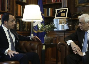 Ο κοινός βηματισμός Ελλάδας και Κύπρου επιβεβαιώθηκε στις συναντήσεις Χριστοδουλίδη με Παυλόπουλο και Δένδια