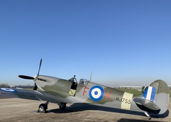 Πρώτη δοκιμαστική πτήση για το ιστορικό Spitfire της Πολεμικής Αεροπορίας