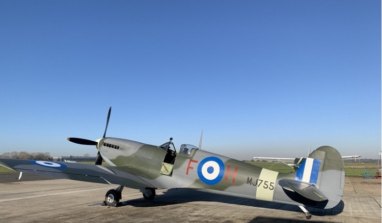 Πρώτη δοκιμαστική πτήση για το ιστορικό Spitfire της Πολεμικής Αεροπορίας
