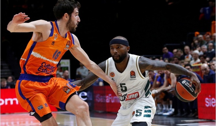 Euroleague: Βαλένθια-Παναθηναϊκός 94-87