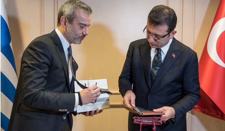 Συνάντηση Ζέρβα με Ιμάμογλου: Προοπτικές συνεργασίας Θεσσαλονίκης-Κωνσταντινούπολης