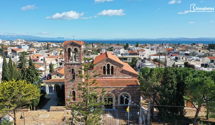 Ο ναός του Αγίου Χαραλάμπους στη Χίο που χτίστηκε από Μικρασιάτες το 1927 (βίντεο, φωτο)
