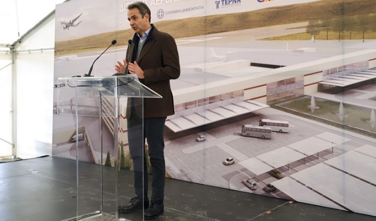 Μητσοτάκης: Το αεροδρόμιο στο Καστέλι θα είναι το καλύτερο στη χώρα
