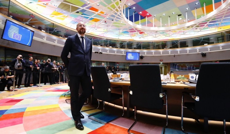 Στη Λευκωσία ο πρόεδρος του Ευρωπαϊκού Συμβουλίου Σαρλ Μισέλ