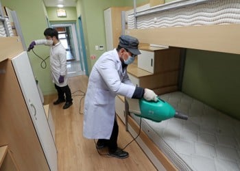 Σκύδρα Πέλλας: Απολυμάνσεις και κλειστή λαϊκή μετά τα επιβεβαιωμένα κρούσματα κορονοϊού