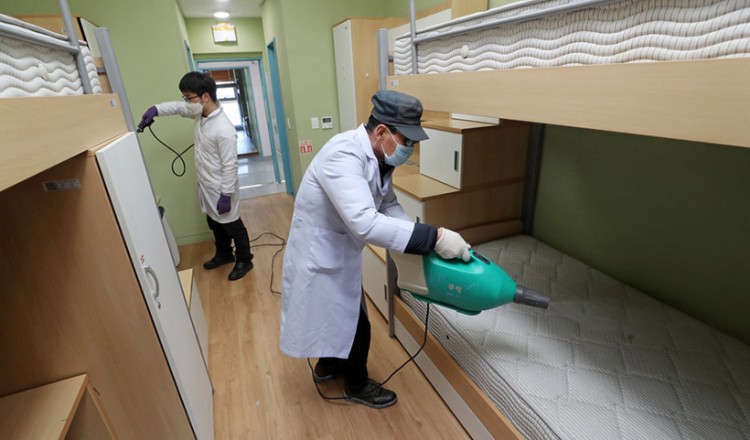 Σκύδρα Πέλλας: Απολυμάνσεις και κλειστή λαϊκή μετά τα επιβεβαιωμένα κρούσματα κορονοϊού