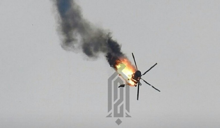 Συρία: Αντάρτες κατέρριψαν ελικόπτερο του συριακού στρατού στην Ιντλίμπ (βίντεο)