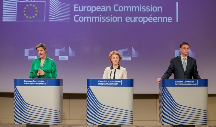 Covid-19: Η Κομισιόν παίρνει μέτρα για να στηρίξει τις οικονομίες των κρατών-μελών