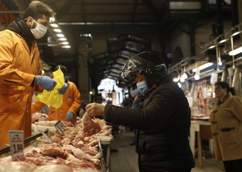 Κορονοϊός SARS-CoV-2: Μέτρα προστασίας στη Βαρβάκειο αγορά