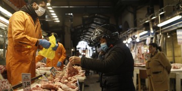 Κορονοϊός SARS-CoV-2: Μέτρα προστασίας στη Βαρβάκειο αγορά