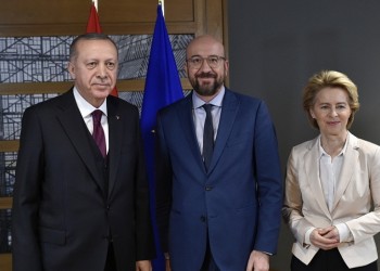 Τι είπαν Μισέλ και Φον ντερ Λάιεν μετά τη συνάντηση με Ερντογάν