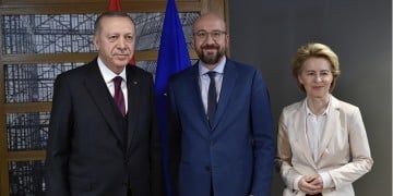 Τι είπαν Μισέλ και Φον ντερ Λάιεν μετά τη συνάντηση με Ερντογάν