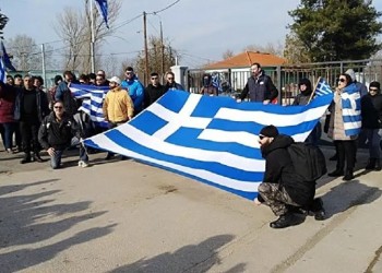 Ο Εθνικός Ύμνος ακούστηκε στις Καστανιές του Έβρου (βίντεο)