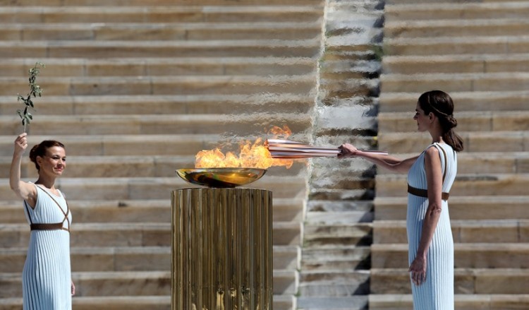 Η Ολυμπιακή Φλόγα ξεκίνησε το ταξίδι της για το Τόκιο