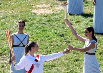 Άρχισε το ταξίδι της Ολυμπιακής Φλόγας