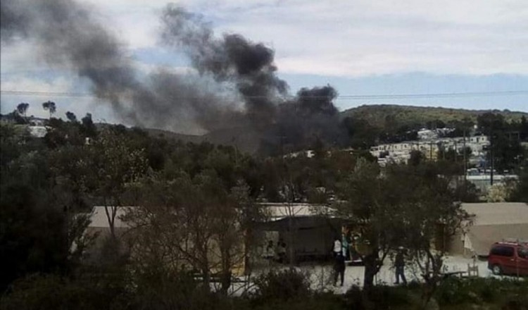 Παιδί κάηκε ζωντανό στο ΚΥΤ της Μόριας (βίντεο)