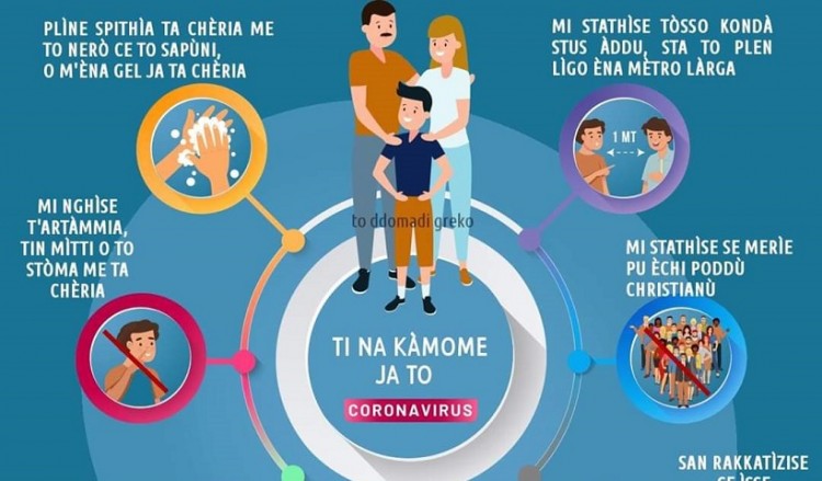 Η Ιταλία εξέδωσε οδηγίες για τον κορονοϊό στα γραικάνικα – Ποια είναι η ελληνοϊταλική διάλεκτος