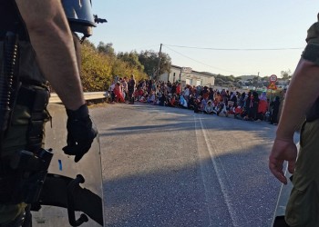Επεισόδια στο ΚΥΤ της Μόριας