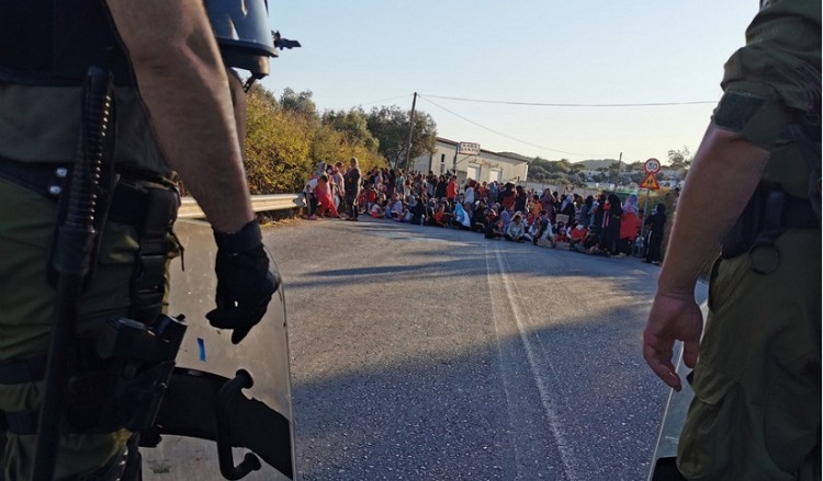 Επεισόδια στο ΚΥΤ της Μόριας