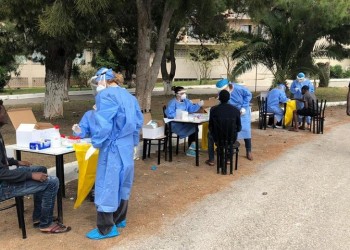 Έλεγχοι του ΕΟΔΥ για τον κορονοϊό σε δομή για πρόσφυγες στο Κρανίδι