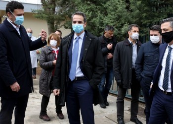 Επίσκεψη Μητσοτάκη στο νοσοκομείο «Σωτηρία»