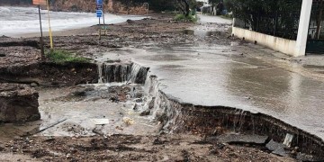 Ζημιές από πλημμύρες σε Εύβοια, Βοιωτία, Φθιώτιδα και Άγιον Όρος