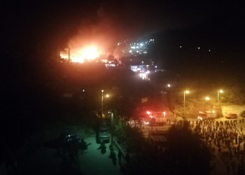 Σάμος: Προσαγωγές για τη φωτιά σε δασική έκταση κοντά στο ΚΥΤ του νησιού