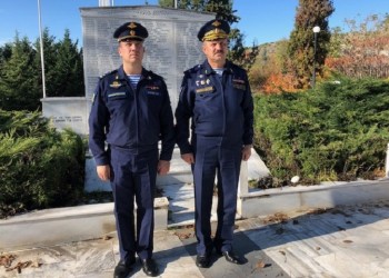 75 χρόνια από τη λήξη του Β’ Παγκοσμίου, χώμα από το Μεσόβουνο Κοζάνης σε ναό της Ρωσίας