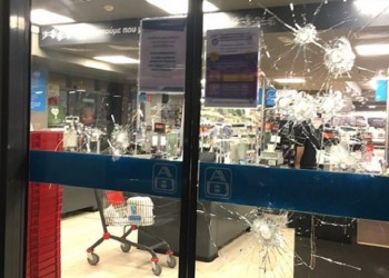 Επεισόδια στην Κυψέλη, με ζημιές σε καταστήματα