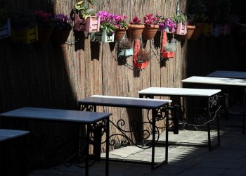 Με περισσότερα τραπέζια έξω το σχέδιο στήριξης της εστίασης