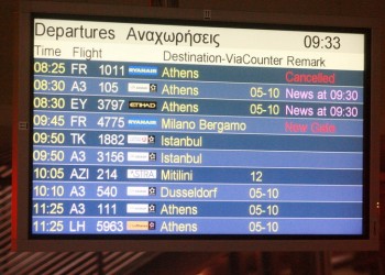 Διευρύνονται από Δευτέρα 25 Μαΐου οι πτήσεις εσωτερικού