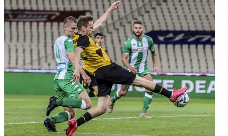 Super League: ΑΕΚ-Παναθηναϊκός 1-1 στο ΟΑΚΑ