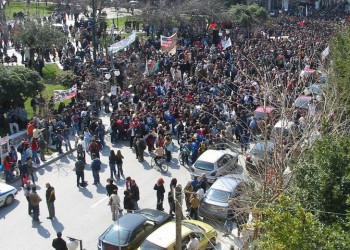 Τι προβλέπει το νέο νομοσχέδιο για τις δημόσιες υπαίθριες συναθροίσεις