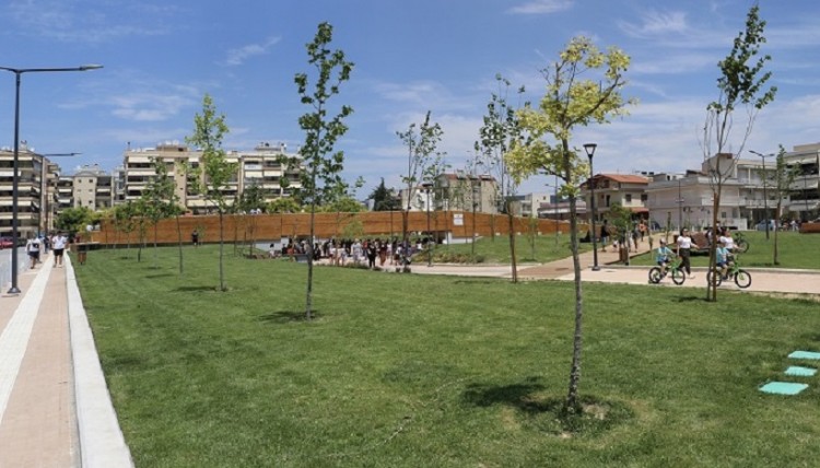 Πάρκο Νικόπολης: Εγκαινιάστηκε ο πρώτος οργανωμένος χώρος πρασίνου στο δήμο Παύλου Μελά στη Θεσσαλονίκη (βίντεο)