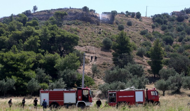 Φωτιά στη Σιθωνία Χαλκιδικής